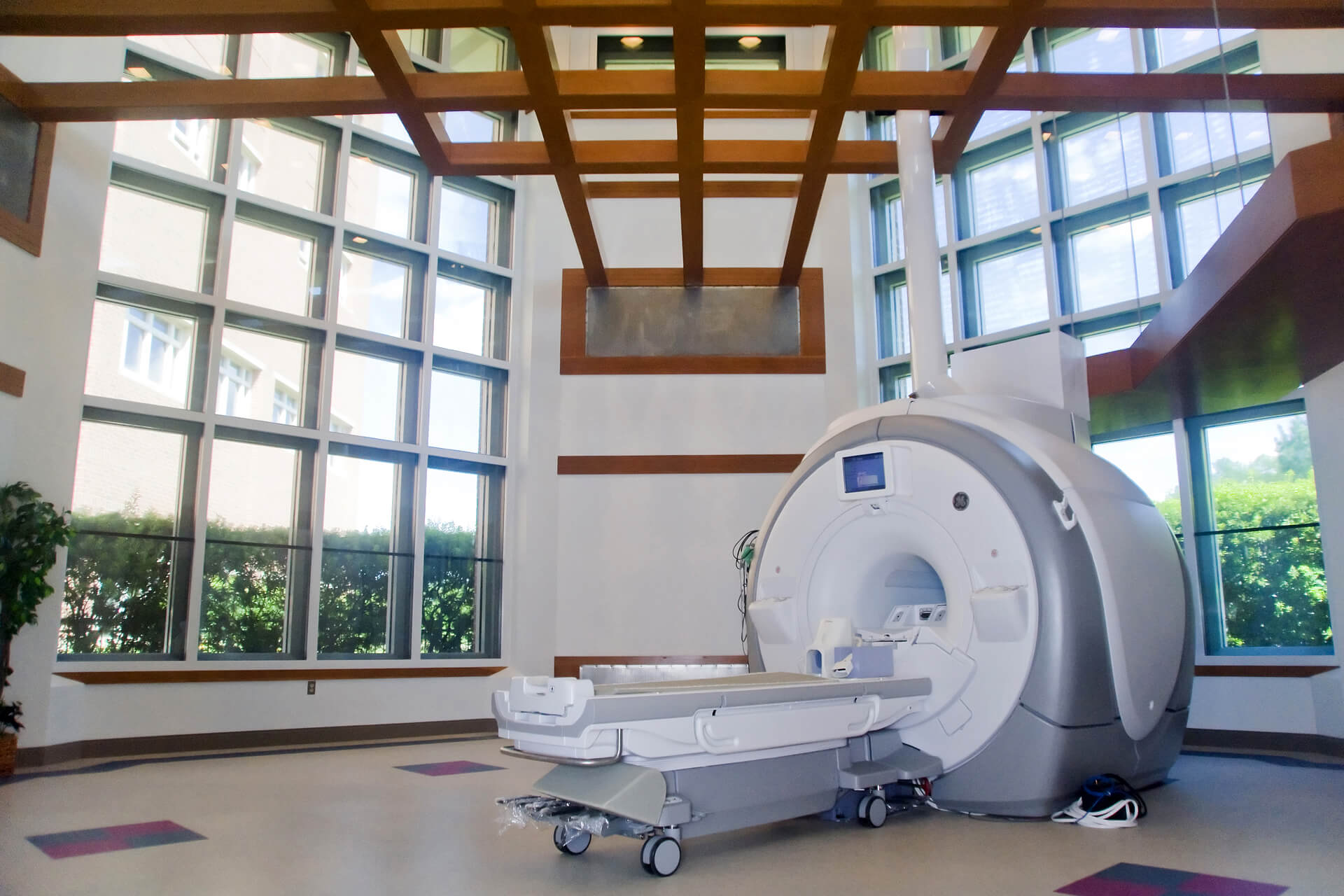 Shielding in MRI room